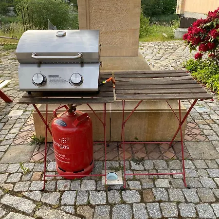 Wachstube Mit 3 Schlafraeumen Im Rittergut Leppersdorf Apartment